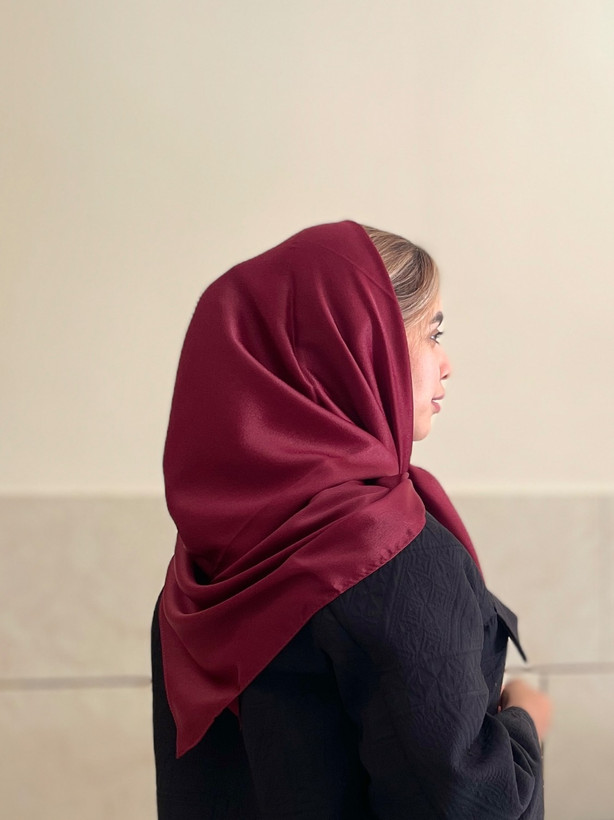 روسری ساتن شاین دار